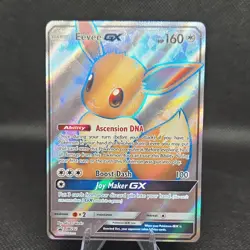 Pokemon TCG Eevee GX SM242 Full Art Holo Promo Basic Card SM The Pokemon Company - Image 1
