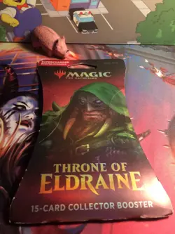 MTG Thone of Eldraine Collector Blister Booster Pack MTG Magic TCG - Image 1