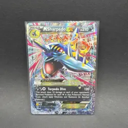 M Sharpedo EX XY200 Pokemon TCG Black Star Promo NM - Image 1