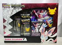 Lance's CHARIZARD V + DARK SYLVEON V Pokemon Celebrations 2021 SET - Image 2