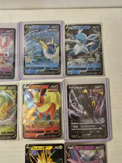 Pokemon Collection Lot of 8 V's Eeveelutions Japanese SP4 S6a Eevee Heroes NM - Image 3