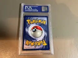 1999 POKEMON BASE SET UNLIMITED #1 ALAKAZAM-HOLO PSA 9 old casing - Image 2