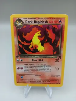Pokemon TCG Dark Rapidash Team Rocket 44/82 Regular MP. - Image 1