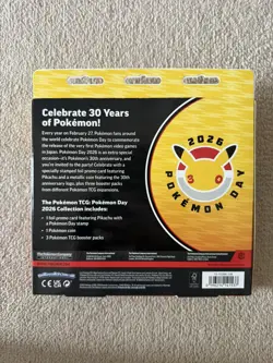 Pokemon TCG Pokemon Day 2026 Collection Box Brand New & Factory Sealed - Image 2