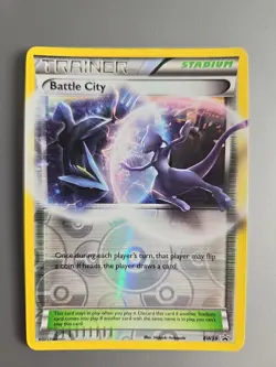 Battle City BW39 Black & White Promo Reverse Holo LP Pokemon - Image 1