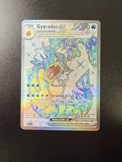 Pokemon SV01: Scarlet & Violet Base Set #225/198 Ultra Rare Gyarados ex Holo - Image 3