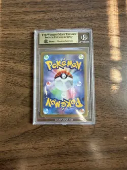 Pokemon TCG Lillie's Clefairy EX SAR 126/100 Battle Partners Beckett 9.5 Gem Min - Image 2