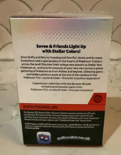 🔥NEW🔥Pokemon SV Prismatic Evolutions 💥6 Booster Pack Bundle💥 Sealed Box - Image 3