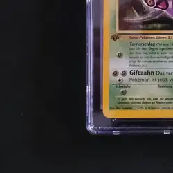 CGC 6,5 - Arbok - 1. Edition - Pokemon Karte TCG 31/62 Fossil Vintage /P72 - Image 5
