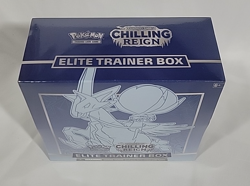 Pokemon 2021 Chilling Reign Ice Rider Calyrex ETB Elite Trainer Box SEALED - Image 2