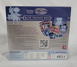 Pokemon 2021 Chilling Reign Ice Rider Calyrex ETB Elite Trainer Box SEALED - Image 4