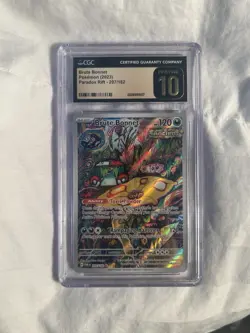 Pokemon TCG Brute Bonnet 207/182 Paradox Rift IR CGC Pristine 10 - Image 1