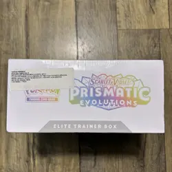 Pokemon Scarlet & Violet: Prismatic Evolutions ETB Elite Trainer Box New Sealed - Image 2