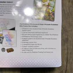 Pokemon Scarlet & Violet: Prismatic Evolutions ETB Elite Trainer Box New Sealed - Image 4