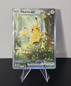 Pikachu EX 276/217 SIR Ascended Heroes Pokemon TCG English NM *Fresh Out Of Pack - Image 1