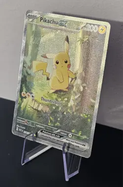 Pikachu EX 276/217 SIR Ascended Heroes Pokemon TCG English NM *Fresh Out Of Pack - Image 2