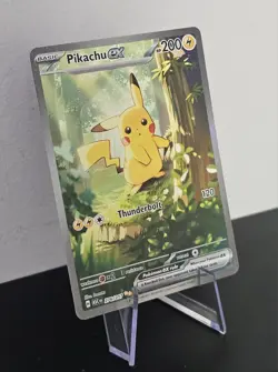 Pikachu EX 276/217 SIR Ascended Heroes Pokemon TCG English NM *Fresh Out Of Pack - Image 3