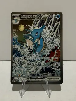 Pokemon Kingdra ex 131 SVP Scarlet & Violet Promo EX Holo - Image 1