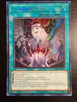 Forbidden Crown (SECRET RARE) BPRO-EN067 (NM) 1st Edition Yu-Gi-Oh! Konami - Image 2