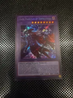 Dark Magician of Destruction MZMU-EN011 Secret Rare Yugioh Maze of Muertos Mint - Image 1