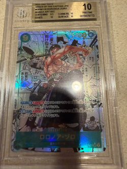 BGS 10 Roronoa Zoro OP06-118 Manga Alternate Art One Piece JP - Image 1