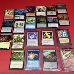 (21) Magic The Gathering MTG Foreign Language Cards Rares - Image 1