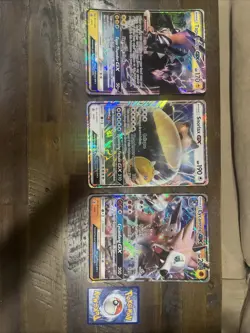 Pokemon Jumbo Card Gx Lycanroc Sm14 Snorlax Sm05 Tapu Koko Sm50 Good Condition - Image 1