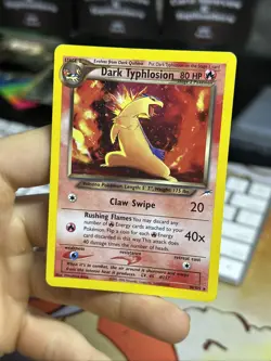 #2 Dark Typhlosion 10/105 Neo Destiny 2000 Holo Rare WOTC Pokemon Card TCG - Image 4