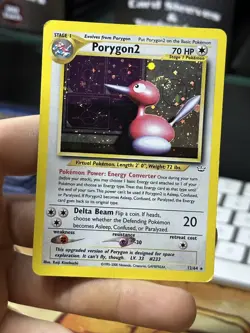 Porygon2 12/64 Neo Revelation 2000 Holo Rare WOTC Pokemon Card TCG - Image 3
