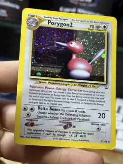 Porygon2 12/64 Neo Revelation 2000 Holo Rare WOTC Pokemon Card TCG - Image 5