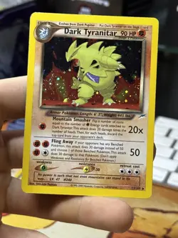 Dark Tyranitar 11/105 Neo Destiny 2000 Holo Rare WOTC Pokemon Card TCG - Image 3