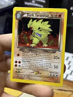 Dark Tyranitar 11/105 Neo Destiny 2000 Holo Rare WOTC Pokemon Card TCG - Image 4