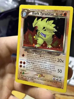 Dark Tyranitar 11/105 Neo Destiny 2000 Holo Rare WOTC Pokemon Card TCG - Image 5
