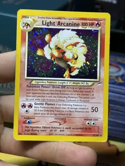 Light Arcanine 12/105 2000 Neo Destiny 2000 Holo Rare WOTC Pokemon Card TCG - Image 3