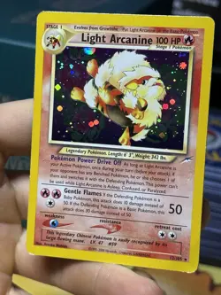 Light Arcanine 12/105 2000 Neo Destiny 2000 Holo Rare WOTC Pokemon Card TCG - Image 4
