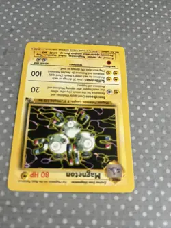 Magneton 26/62 (Non-Holo RARE) Fossil Set Pokemon Card Near Mint TCG 1999 Basic - Image 4