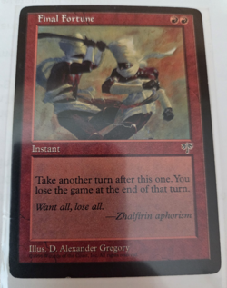 MTG, Final Fortune-Mirage Regular NM - Image 1