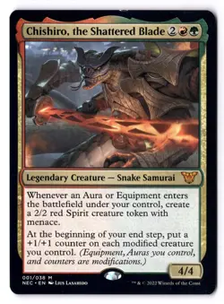 Chishiro The Shattered Blade LP* Modern Horizons ENGLISH 001/038 mtg -UnltdCards - Image 1