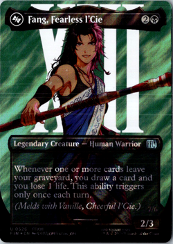 Fang, Fearless l'Cie (Borderless) (Surge Foil) U FINAL FANTASY 526 Near Mint - Image 1