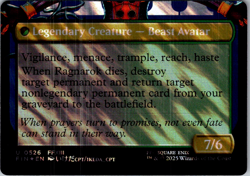 Fang, Fearless l'Cie (Borderless) (Surge Foil) U FINAL FANTASY 526 Near Mint - Image 2