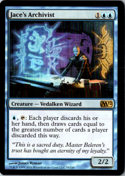 Jace's Archivist R Magic 2012 (M12) 59 Near Mint - Image 1