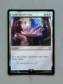 Secret Rendezvous #218 FOIL - MTG Commander: Final Fantasy FIC English - NM Mint - Image 1