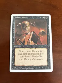 Demonic Tutor Revised MTG - Image 1