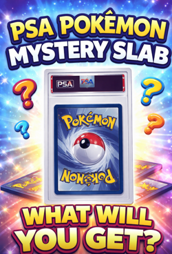 PSA Graded Pokemon Card Mystery Slab 🔥 What Will You GetU Ultra RareU - Image 1