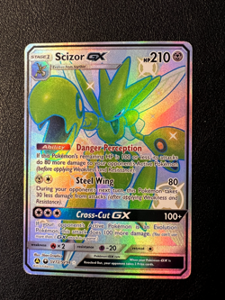 Scizor GX SV72/SV94 Pokemon Hidden Fates Shiny Vault Holo Sun & Moon - LP - Image 1