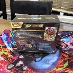 Pokemon MEGA Evolution Lucario - ETB - Elite Trainer Box NEW small tear on back - Image 2