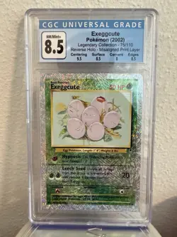 Pokemon Error Exeggcute Legendary Collection 75/110 Reverse Holo - Image 1