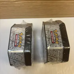 2X Pokemon TCG 25th Anniversary Celebrations Tin Lance's Charizard V - SEALED - Image 5