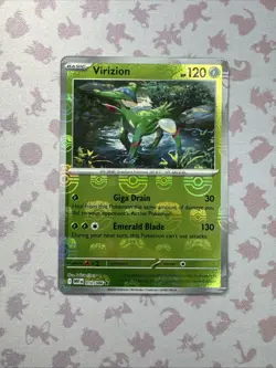 Virizion Rare Master Ball Reverse Holo - 010/086 - Pokemon TCG White Flare - Image 1