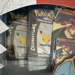 Pokemon Celebrations Dark Sylveon V & Lance's Charizard V Box 2 Booster - Image 3